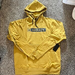 Armada Men's Mustard Hoodie